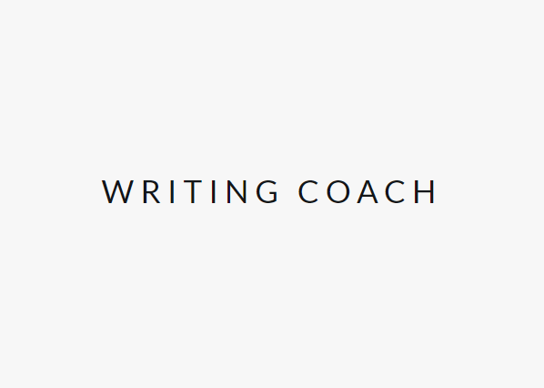 writing coach services